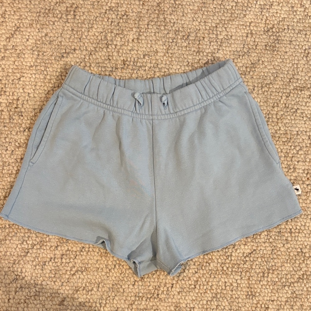 Abercrombie Kids, Light Blue Athletic Shorts, girl size 9/10